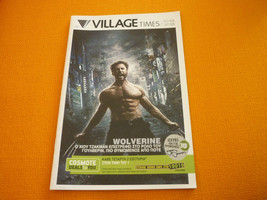 The Wolverine Hugh Jackman - Cinema Movie Program Leaflet from Greece - £16.02 GBP