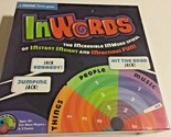 Inwords Spiral Insight Word Team Funny Game Factory Sealed New Xmas Gift... - $6.29