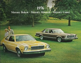 1976 Mercury MONARCH BOBCAT COMET sales brochure catalog US 76 Ghia - £6.27 GBP
