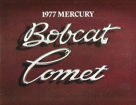 1977 Mercury BOBCAT COMET sales brochure catalog US 77 Ghia - £4.77 GBP