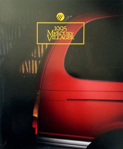 1995 Mercury VILLAGER brochure catalog US 95 GS LS Nautica - $7.00