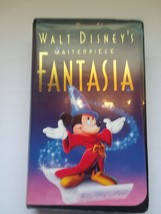 walt Disney&#39;s masterpiece fantasia black diamond vhs 1132 - £14.86 GBP