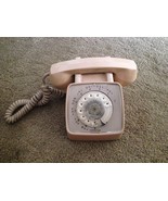 vintage ivory GTE Automatic Electric rotary dial desk phone - $49.44 CAD