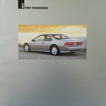 1991 Ford THUNDERBIRD sales brochure catalog US 91 LX SC Super Coupe - $8.00