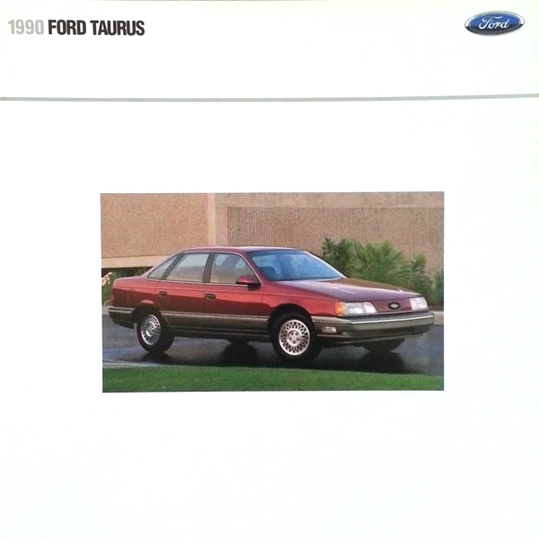 Primary image for 1990 Ford TAURUS sales brochure catalog US 90 LX GL SHO