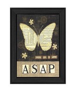 Always Say A Prayer Butterfly Black Print Wall Art - €68,11 EUR