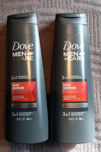 Primary image for 2 Dove Men+Care, 2-In-1 Shampoo + Conditioner Hair Defense (ZZ27)