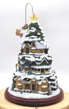 Thomas Kinkade The Night Before Christmas Illuminated  Story Telling Tree 2007 - £141.57 GBP
