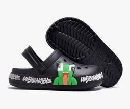 Unspeakable Minecraft Size 9.5 Girls Boys Kids Clogs Water Shoes Sandals... - $9.49