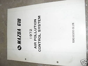 1972 Mazda 618 Service Shop Repair Manual OEM Air - $8.89