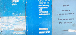 1977 Mazda GLC Service Repair Shop Manual FACTORY OEM SET Damaged 77 - $18.99