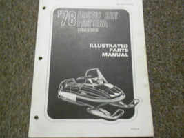 1978 Arctic Cat Pantera Illustrated Service Parts Catalog Manual FACTORY... - $75.15