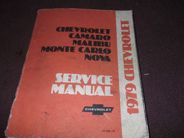 1979 Chevy Monte Carlo Camaro Nova Malibu Service Shop Repair Manual OEM... - $110.26