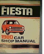 1980 Ford Fiesta Service Shop Repair Manual Factory Oem - £10.71 GBP