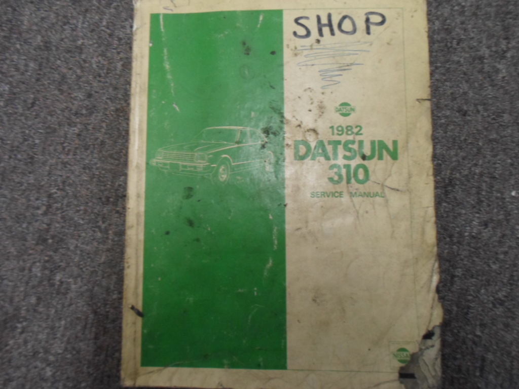 1982 Datsun Nissan 310 Service Repair Shop Manual FACTORY OEM BOOK 82 - $2.00