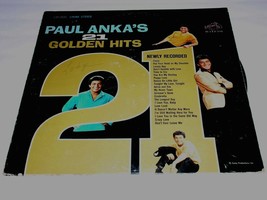 Paul Anka 21 Golden Hits Record Album Vinyl Lp Rca Label Stereo - £19.98 GBP