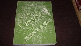 1986 GM Pontiac 1000 Service Shop Repair Workshop Manual OEM 86 Factory - £7.66 GBP