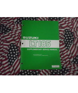 1986 Suzuki LT185 Supplementary Service Manual WATER DAMAGED FADED FACTO... - £14.01 GBP