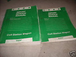 1989 Dodge Colt Station Wagon Service Repair Manual Set - £15.69 GBP