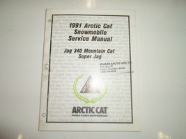 1991 Arctic Cat Jag 340 Mountain cat Super Jag Service Repair Manual INK STAMP - £21.91 GBP