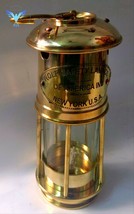 Handmade Antiguo Vintage Lámpara Latón Queroseno Farol Trabajando Condición - £68.90 GBP