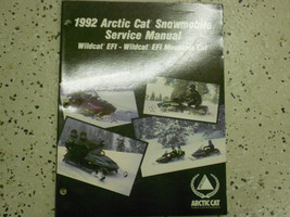 1992 Arctic Cat Wildcat EFI Wildcat Efi Mountain cat Service Repair Shop Manual - £19.46 GBP