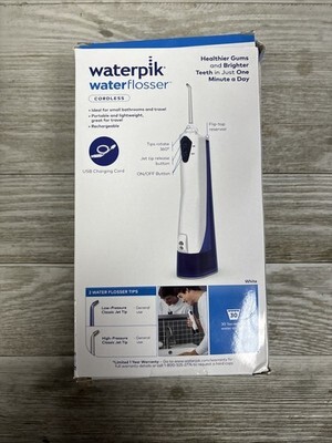 Waterpik WP360W Cordless Water Flosser - White ~Open Box/New Item image 5