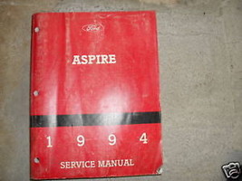 1994 Ford Aspire Service Repair Shop Manual Oem 94 - £4.55 GBP
