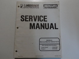 1994 Mercury Mariner 6/8/9.9/10/15 Service Manual 90-827242 OEM WORN STAINS 94 - £28.00 GBP