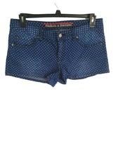 Standards &amp; Practices Shorts 30 Womens Mid Rise Blue White Polka Dot Cas... - £9.81 GBP