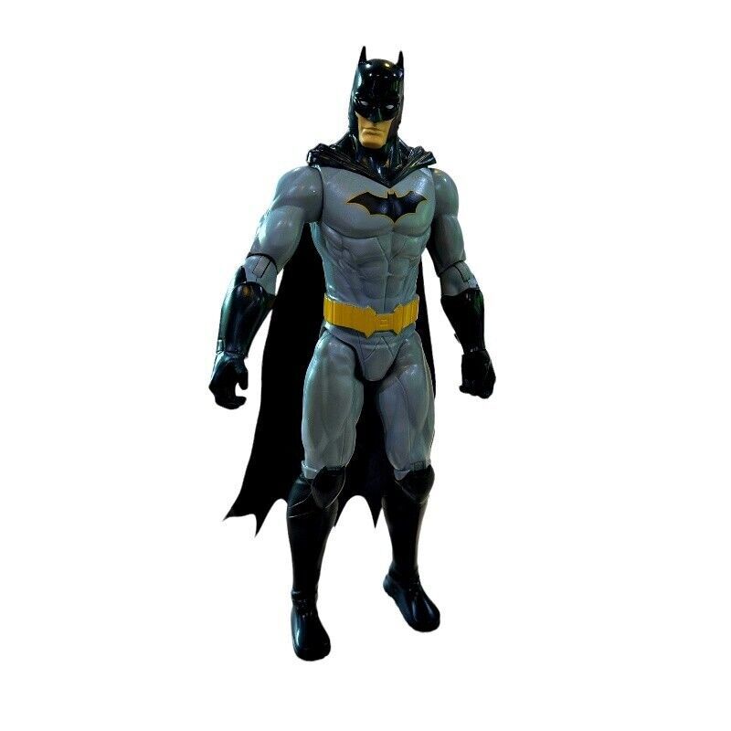 Batman 12 Inch Rebirth Batman Action Figure DC Comics Spin Master Gray Armor - $4.88
