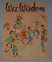 Wee Wisdom August 1950 Children's Magazine - £4.70 GBP