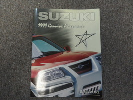 1999 Suzuki Genuine Accessories Guide Manual Factory Oem Book 99 Writing . - £11.74 GBP