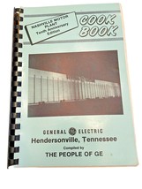 Cookbook General Electric Book Hendersonville Tennessee TN Recipes Vintage 1980 - £11.10 GBP