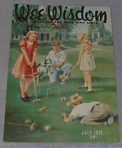 Wee Wisdom July 1952 Children's Magazine - £4.69 GBP
