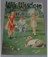 Wee Wisdom July 1952 Children&#39;s Magazine - $110.25 MXN