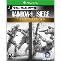 NEW Tom Clancy&#39;s Rainbow Six Siege Gold Edition Microsoft Xbox One Video Game - £59.41 GBP
