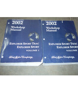 2002 Ford Explorer Sport Trac Service Workshop Shop Repair Manual Set FA... - £78.31 GBP