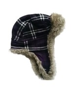 Target Girls  Kids Youth 8-16 purple Laplander winter hat - $6.13