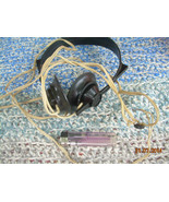 Vintage Soviet Russian Ussr Military Radio Headphones TON-2M 1600 OHMS B... - $40.58 CAD