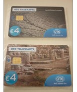 Greece Greek phonecard - s0107 &amp; s0108 - 12/12 - 3.500 Epidauros &amp; Samos... - £33.28 GBP