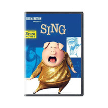 Sing (DVD, 2017, Widescreen) NEW Factory Sealed, Free Shipping - $6.19