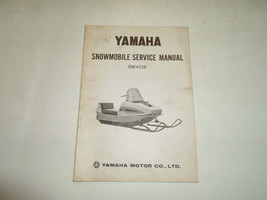 Yamaha SW433E Snowmobile Service Repair Shop Manual Factory Oem Dealership - $14.21