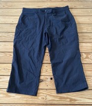 Eddie Bauer Women’s Capri pants size 16 black L7 - £14.13 GBP