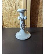 7.25&quot; pottery candlestick with 4.25&quot; base - €14,37 EUR