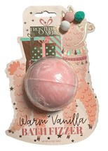 Frosted &amp; Merry Jumbo Bath Fizzer w/ Llama Gift Package ~ Warm Vanilla 8.1oz - £11.06 GBP