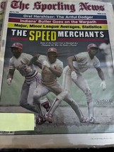 The Sporting News Vince Coleman St Louis Cardinals Orel Hershiser July 8 1985 - £9.99 GBP