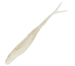 Berkley Power Jerk Shad Fluke Soft Fishing Bait, 5", White Ice Color, Pack of 10 - $10.95