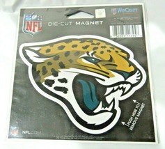NFL Jacksonville Jaguars 4 inch Auto Magnet Logo by WinCraft - £12.54 GBP