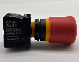 Eaton M22-CK01 Emergency Red Button W/Contact Block  - $18.60